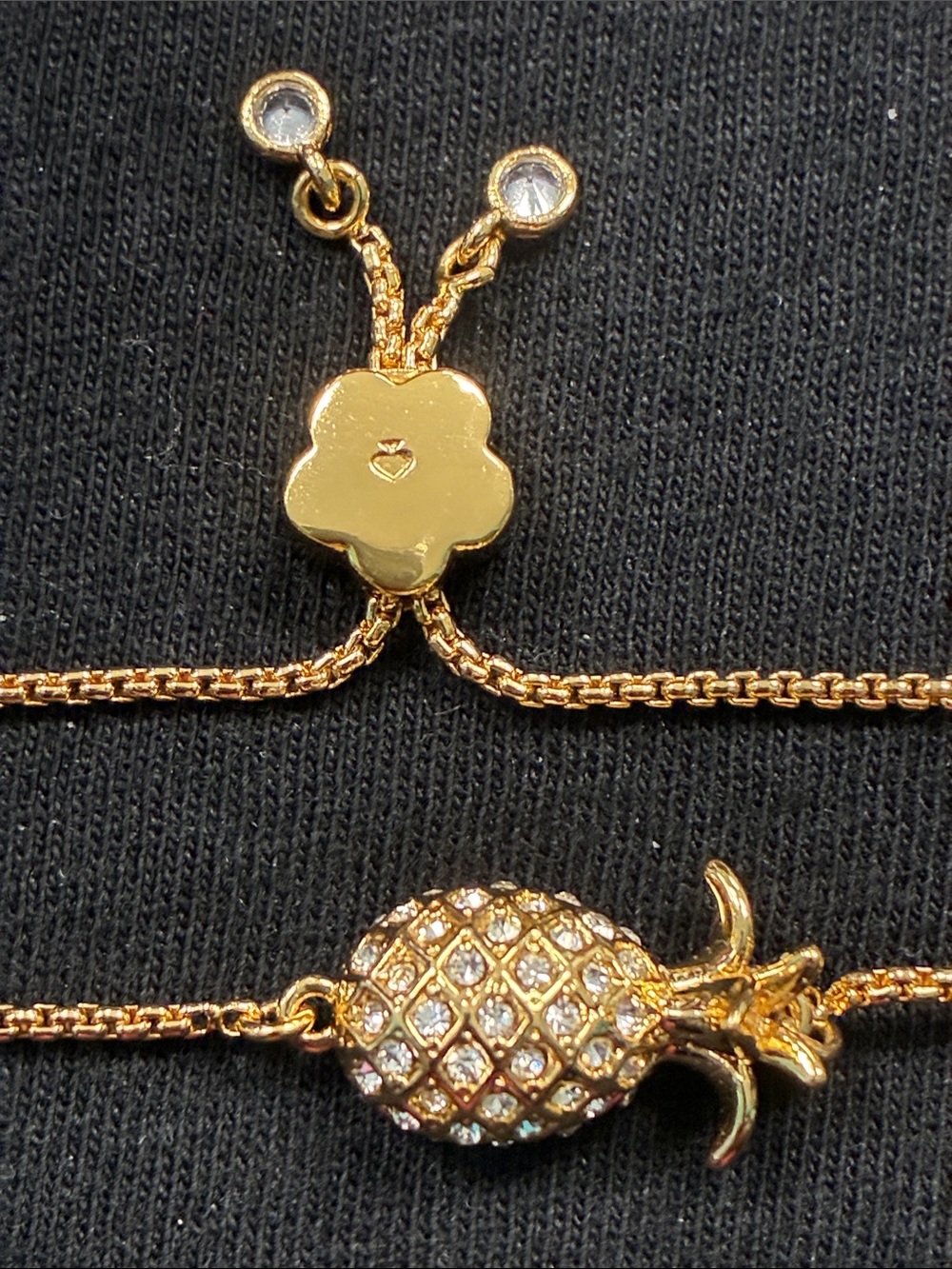 Kate Spade Slider Pineapple Slider Bracelet - Picture 2 of 2